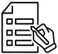 Registration form icon